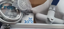 Shower Faucet Spray-Painting Bathroom-Tap Brass Frap White Outlet Body-Surface