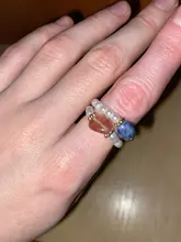 Elegante cuenta de perla simulada piedra elástico anillos para las mujeres anillo de corazón para nudillos del dedo de moda Vintage ajustable joyería regalos