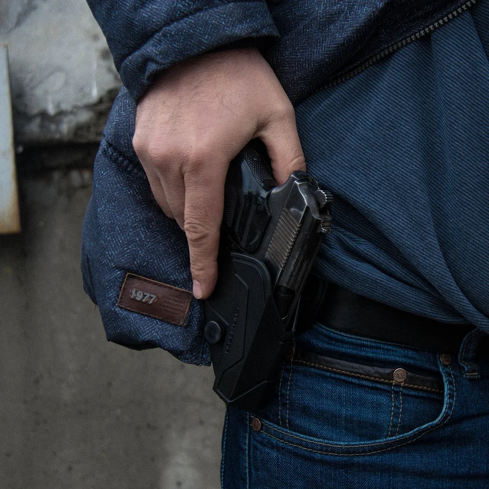 VlaMiTex IWB Leather Holster For Sig Sauer P365 – Left-Handed Inside Waistband Holster, Fits Belts Up To 5cm