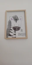 Canvas Painting Decorative Picture-Be Wall-Art Animal Frameless Childrens Room Kids