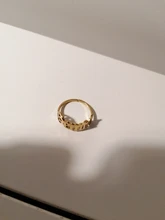 Anillos del zodiaco de acero inoxidable para mujeres y hombres, joyería minimalista de 12 Constelaciones, con diseño de letras, Leo Aries