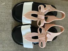 2020 nuevos niños de dibujos animados de verano sandalias Mini Melissa de jalea de moda Zapatos para niña y niño niños de PVC zapatos color caramelo Sandalia de niño HMI004