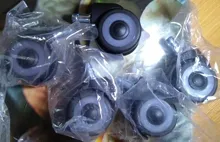 Furniture Wheels Caster Replacement Safe-Roller Rubber Office-Chair NAIERDI Universal