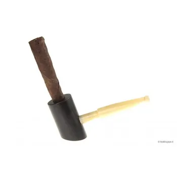 

Pipe for Toscano cigar - briar / horn