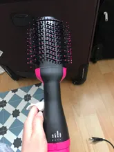 Brush Curler Hair-Dryer Negative-Ion-Generator Multifunctional Electric One Step