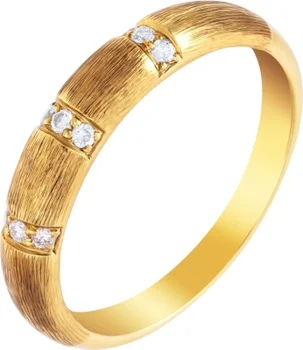 

Jay VI ring with diamonds in Yellow Gold