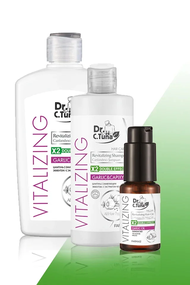 

Farmasi Dr. C. Tuna Garlic Hair Care Set 412342073