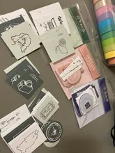 Isla del jardín de la Temporada 2 de la serie de pegatinas de papel Washi Etiqueta de palo de Scrapbooking diario papelería álbum etiqueta engomada