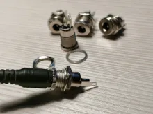 Power-Jack-Socket Connector Panel-Mount Metal Female DC-099 Ninthqua 5/10pcs