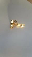1 Uds enchufe macho SMA de conector a SMA macho adaptador RF conector Coaxial de alta calidad