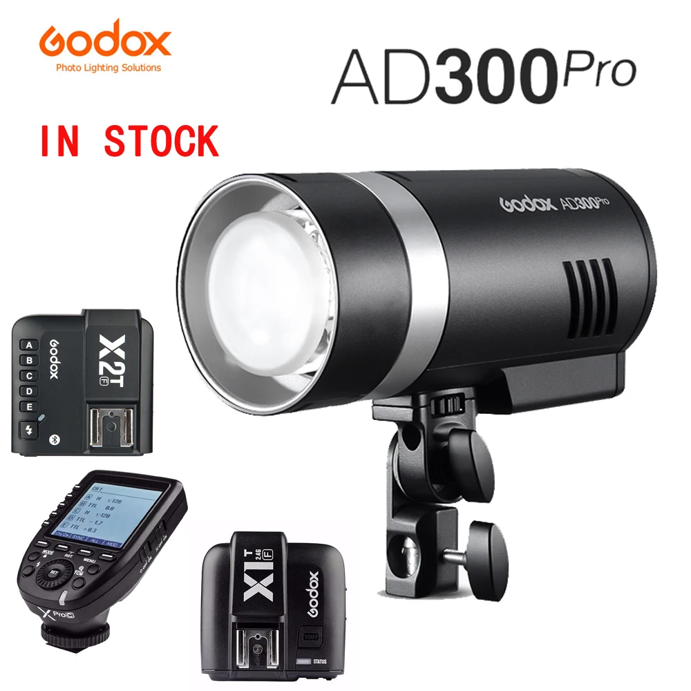 US $599.00 Godox AD300Pro AD300 Pro Outdoor Flash Light 300Ws TTL 24G 18000 HSS With Battery For Canon Nikon Sony Fuji Olympus Pentax