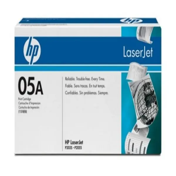 Тонер Hewlett Packard CE505A черный