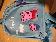 Mochila De Peppa Pig para niñas pequeñas, morral de juguete de dibujos animados de Anime, Bolsa Escolar, regalos de cumpleaños