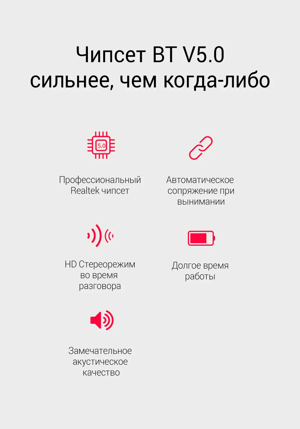 QCY T1c- беспроводные Bluetooth(5.0) наушники с двойным микрофоном и магнитным кейсом