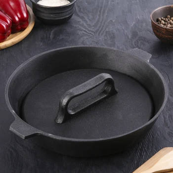 

Frying pan grill cast iron 28 cm with press