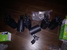 Track-Light Spotlight-Fixture Clothing Shop Store 220V Led COB Whole-Set for Home 12/20/30/40w-rail-spot