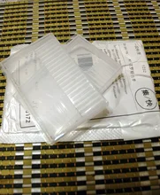 Caja de almacenamiento con ranuras de plástico para limas de uñas, accesorios de manicura con soporte transparente acrílico, 20 unidades