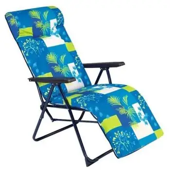 

Chair with cushion-Blue