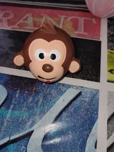 Latex Toy Frog Monkey Squeak Puppy-Bite Pig-Toy Pet-Dogs Chew Animal Cute Head-Shaped