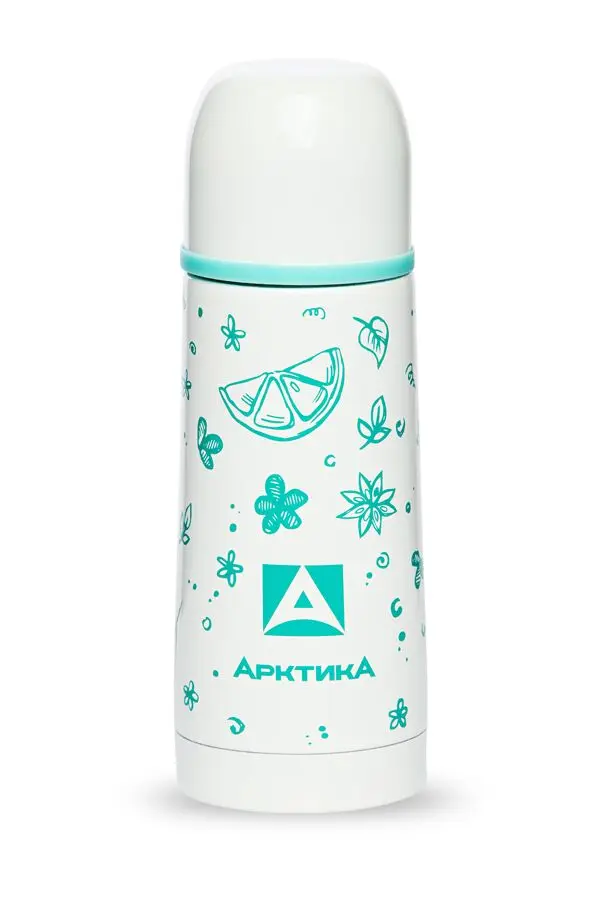 A thermos with a narrow throat, classic, colour 102-350w Arctic
