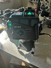 Laser-Level 12-Lines Green HILDA Vertical-Cross Super-Powerful 360-Horizontal And 3D