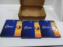 Elixir Nanoweb Polyweb Coating Steel Nickel Electric Guitar Strings