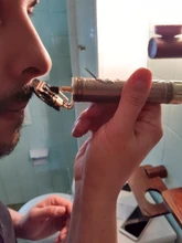 Cortadora de pelo eléctrica para hombre, afeitadora profesional para Barba, Barbero, 0mm, Máquina para cortar Cabello, estilo de corte de pelo, novedad de 2021