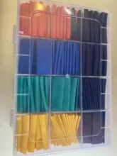 Tubes Cable-Sleeve-Kit Shrink-Tubing-Insulation Shrinkable Polyolefin-Wire Assortment