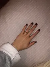 Anillo con forma de cadena chapado en oro, 7mm de ancho, Vintage, gótico, grueso, Midi, joyas antiguas, accesorio