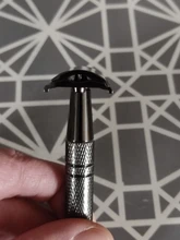 Maquinilla de afeitar de doble filo, maquinilla de afeitar de doble filo con 10 cuchillas de afeitar, Premium Wet, clásica, de Metal, se adapta a todas las cuchillas de afeitar estándar