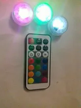 Vase-Bowl Submersible Light Party-Decoration Night-Lamp Battery-Operated Remote-Controlled