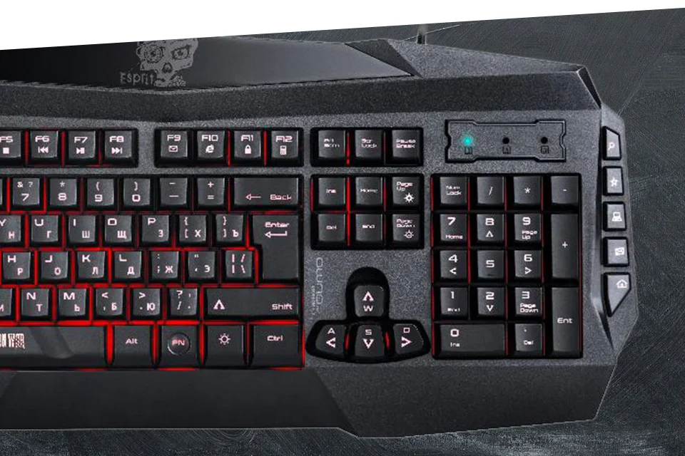 Игровой набор Qumo Esprit K18/M69