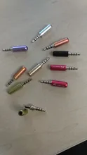 Stereo 4pin Wire-Connector Earphone-Plug Mini Jack 4-Poles 10pcs/Lot Aluminum-Shell