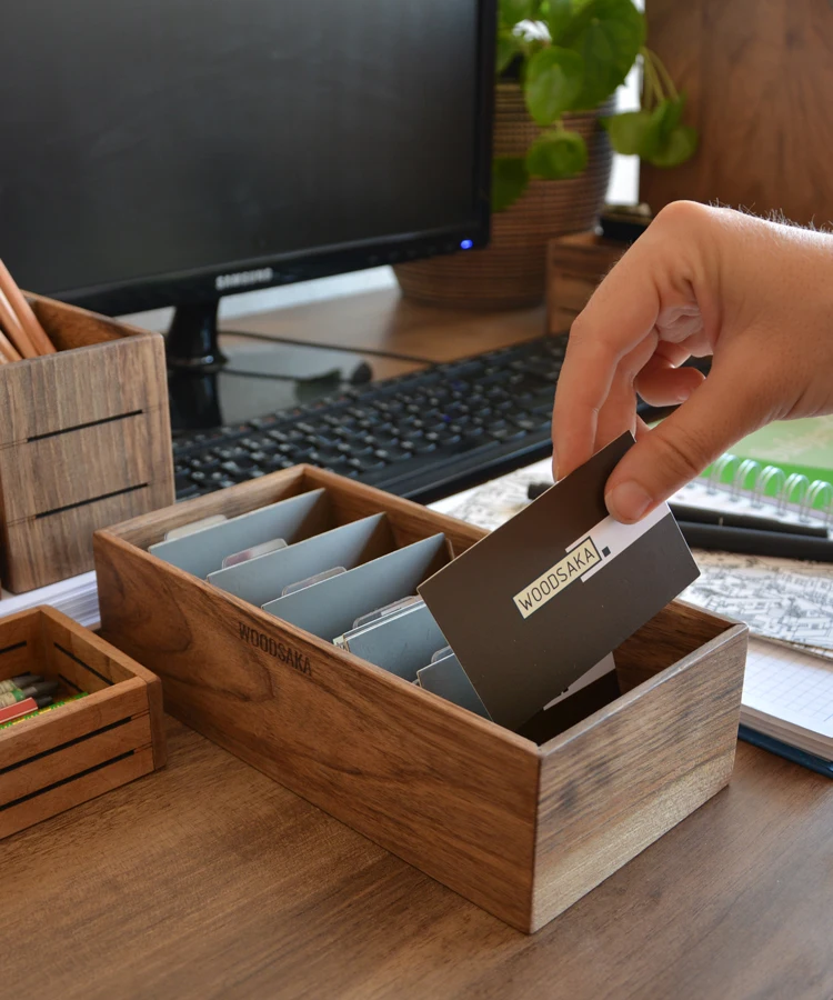 Gobi Cardholder-большой размер-WOODSAKA