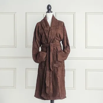 

Chocolate Bathrobe made from 100% cotton