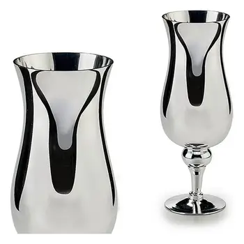 

Candleholder Crystal Silver (13 x 35 x 13 cm)