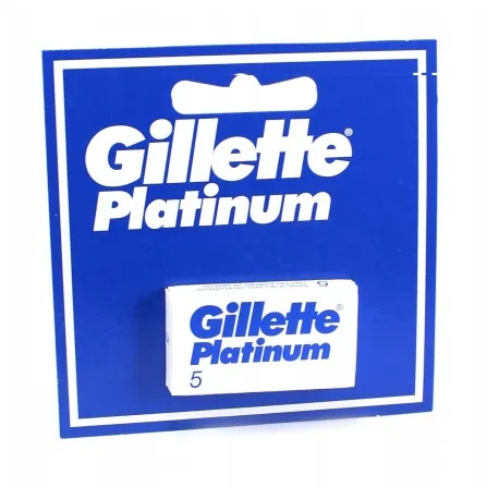 Листы GILLETTE PLATINUM 5 шт. | Красота и здоровье