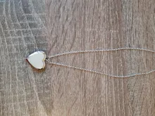 Collar que brilla en la oscuridad para mujer, foto, medallón, corazón fluorescente vintage, colgante, joyería, colgante, regalos