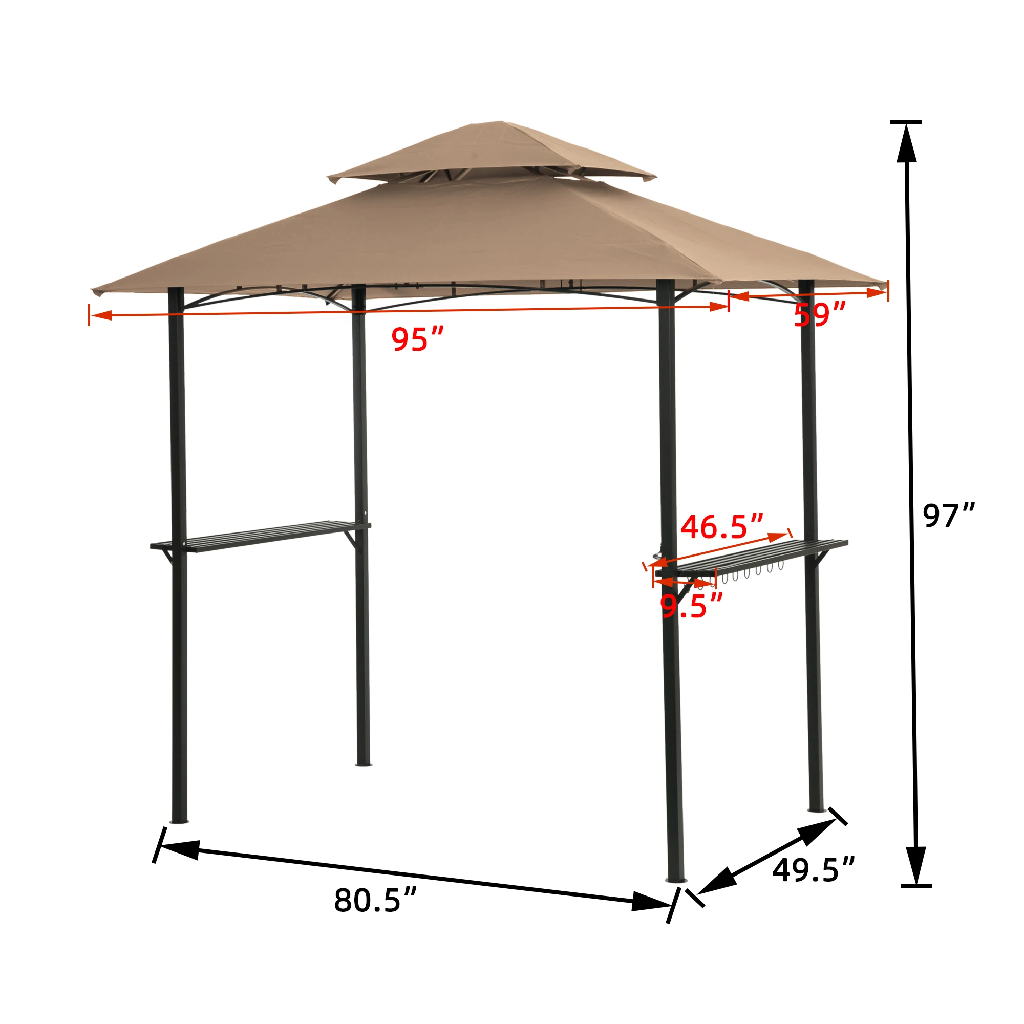 outdoor grill gazebo 