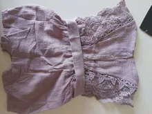 Pelele con diseño de encaje liso para bebé niña, ropa para bebé recién nacido, mono de manga acampanada con diadema de una pieza