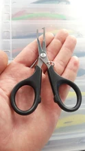 Alicate multifuncional de pesca PE line cut accesorios de pesca de carpa aparejos de pesca peces señuelo cortador de cables, Extractor de ganchos tijeras alicates