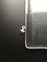 Eruifa-Mini estrella de 4mm, 30 Uds., joyería de aleación de Zinc, abalorios, colgante, collar, pendientes, 2 colores