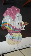 Unicorn Party Balloon Number Globos Rainbow Birthday-Party-Decorations Gradient Kids