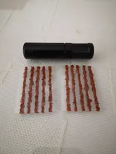 Deemount-Herramienta de reparación de neumáticos sin cámara para bicicleta, perforadora de neumáticos para pegamento, reparación gratuita opcional, rayas de goma