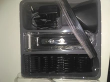 Cortadora de pelo eléctrica para uso en el hogar, máquina de recortar el cabello recargable, con pantalla LED, sin cables, de cerámica, ajustable, modelo RFC-688B 49