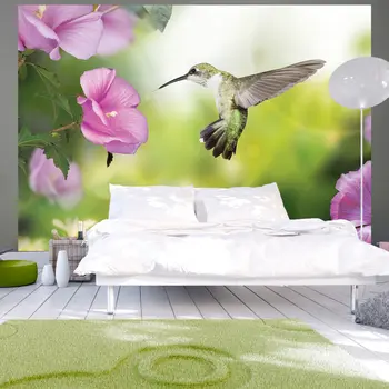 

Wall mural-Humming bird--300x210 cm
