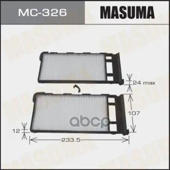 Салонный Фильтр Ac-203e Masuma(1/40) Masuma арт. MC326