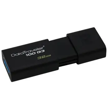

Stick USB DataTraveler 100 G3 32 GB USB interface 3.0 black color