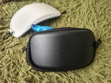 Funda protectora de gafas para esquiar en la nieve (sin gafas), Estuche Duro con cremallera