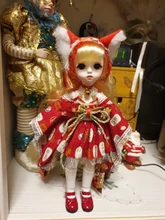 Muñeca de Hada de los sueños 1/6, maquillaje bonito, 28cm, muñecas articuladas con bolas, incluyendo ropa, zapatos, Estilo Princesa, muñecas bricolaje juguete BJD, regalos para niñas